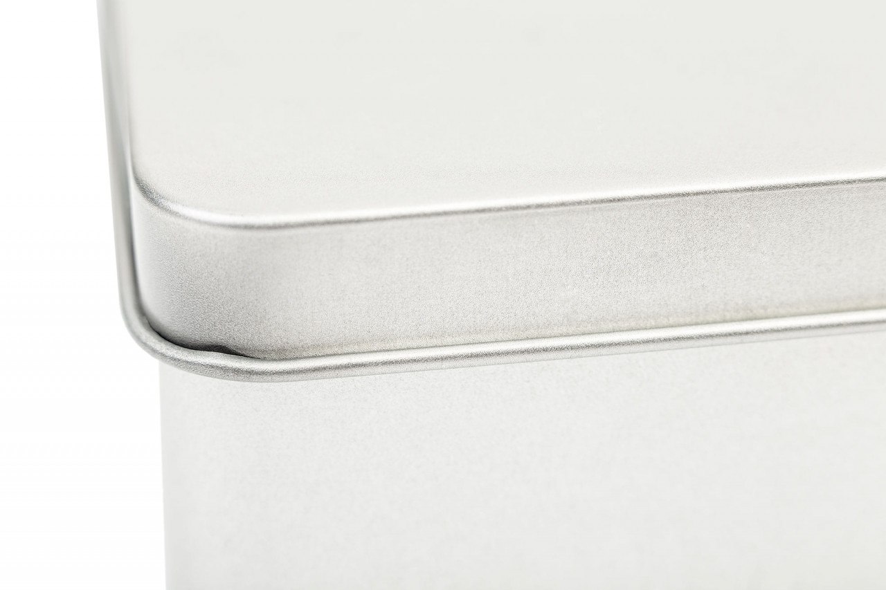square tin box