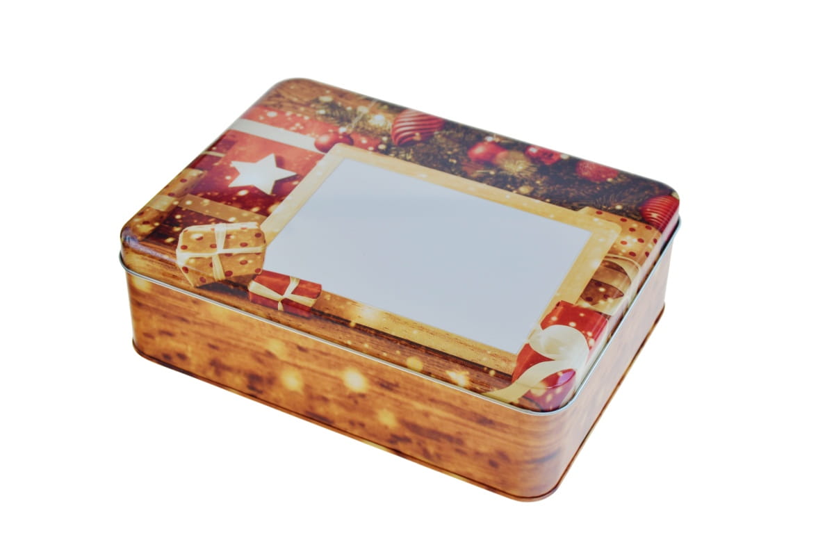 Premium Custom Christmas Tin – Branded Gift Packaging