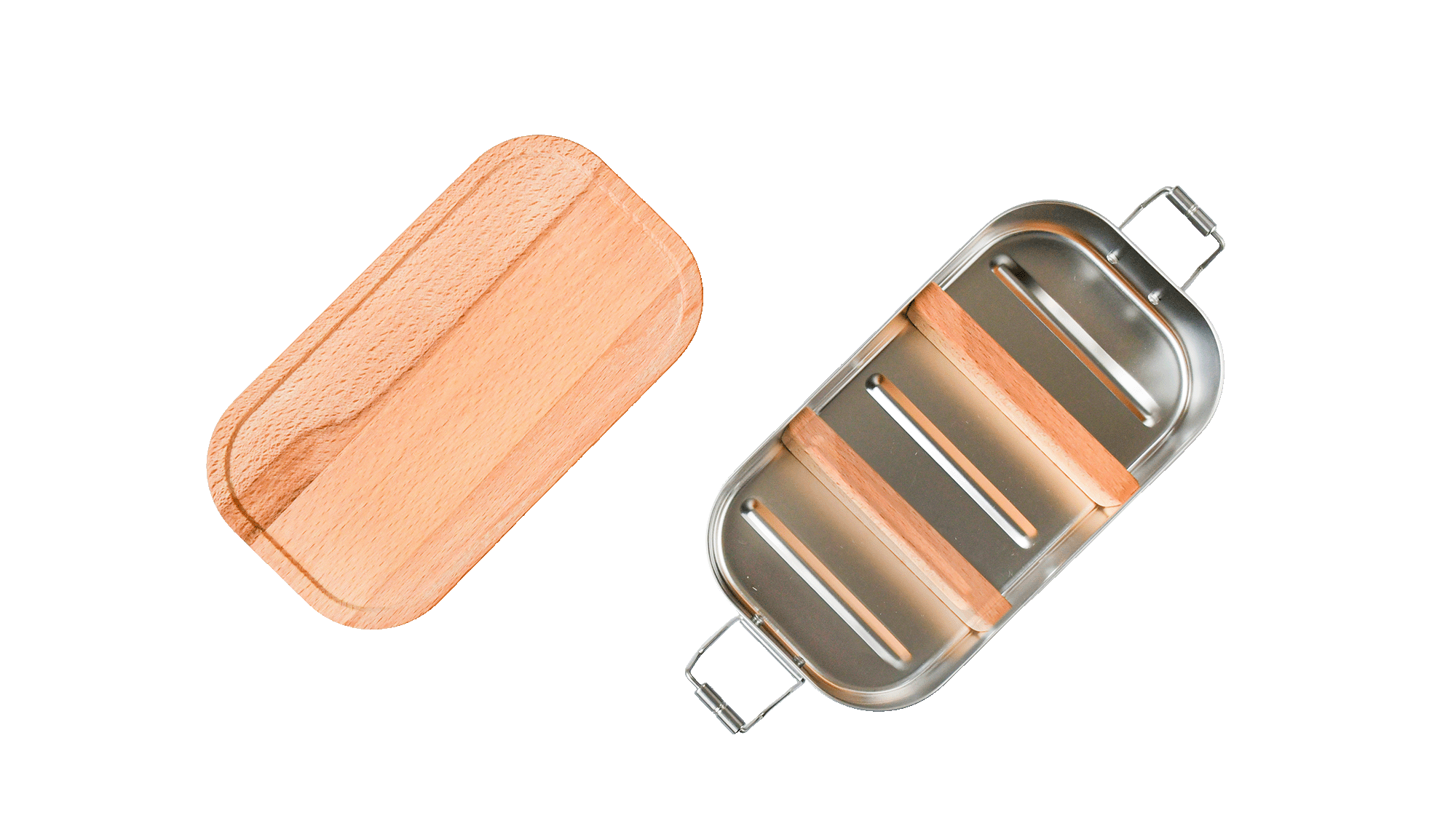 Beechwood Divider for Smaller Lunch Boxes