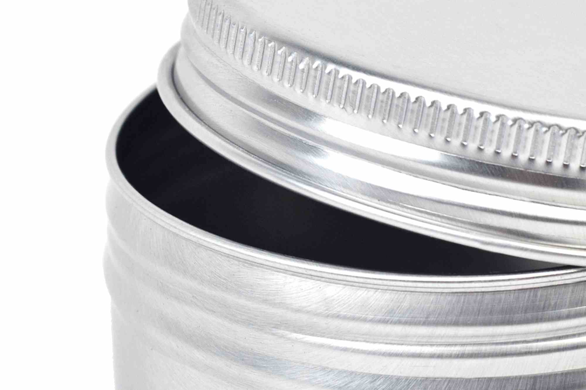 100ml Round aluminum box