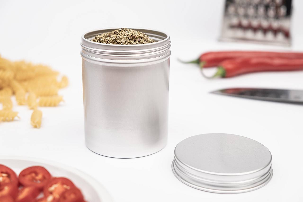 250 ml Round Aluminum Tin