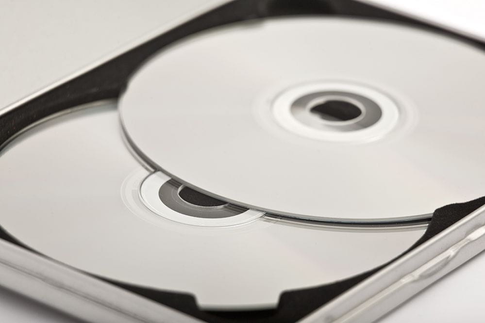 DVD tin box