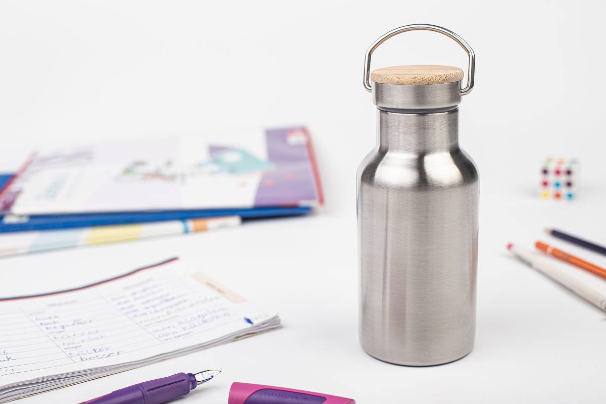 Stainless steel bottle, double-walled
