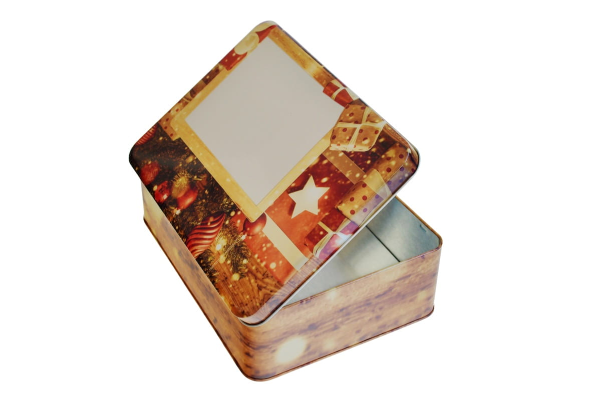 Premium Custom Christmas Tin – Branded Gift Packaging