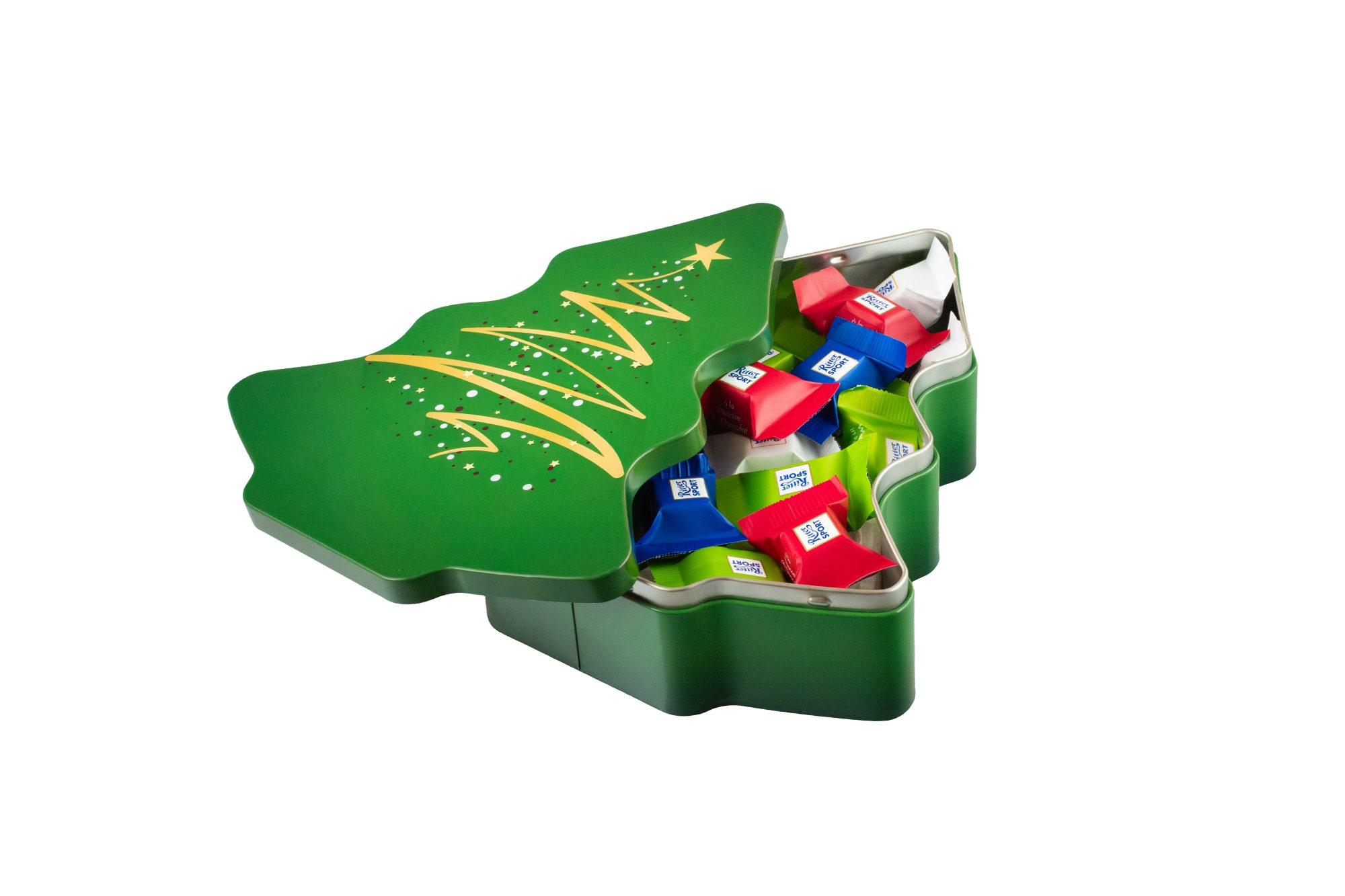 Christmas Tree Tin Case