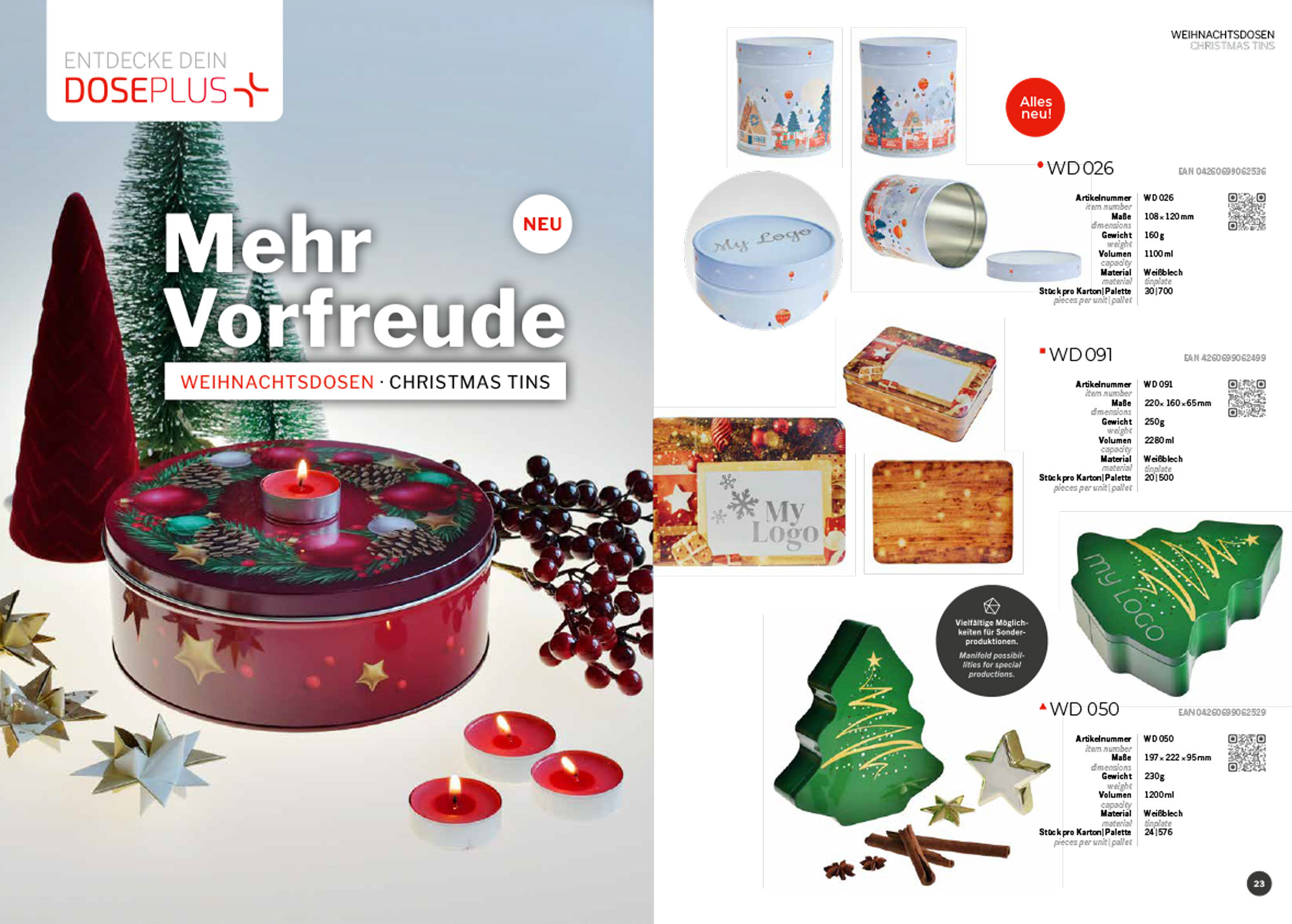 Complete Catalog of Tin boxes