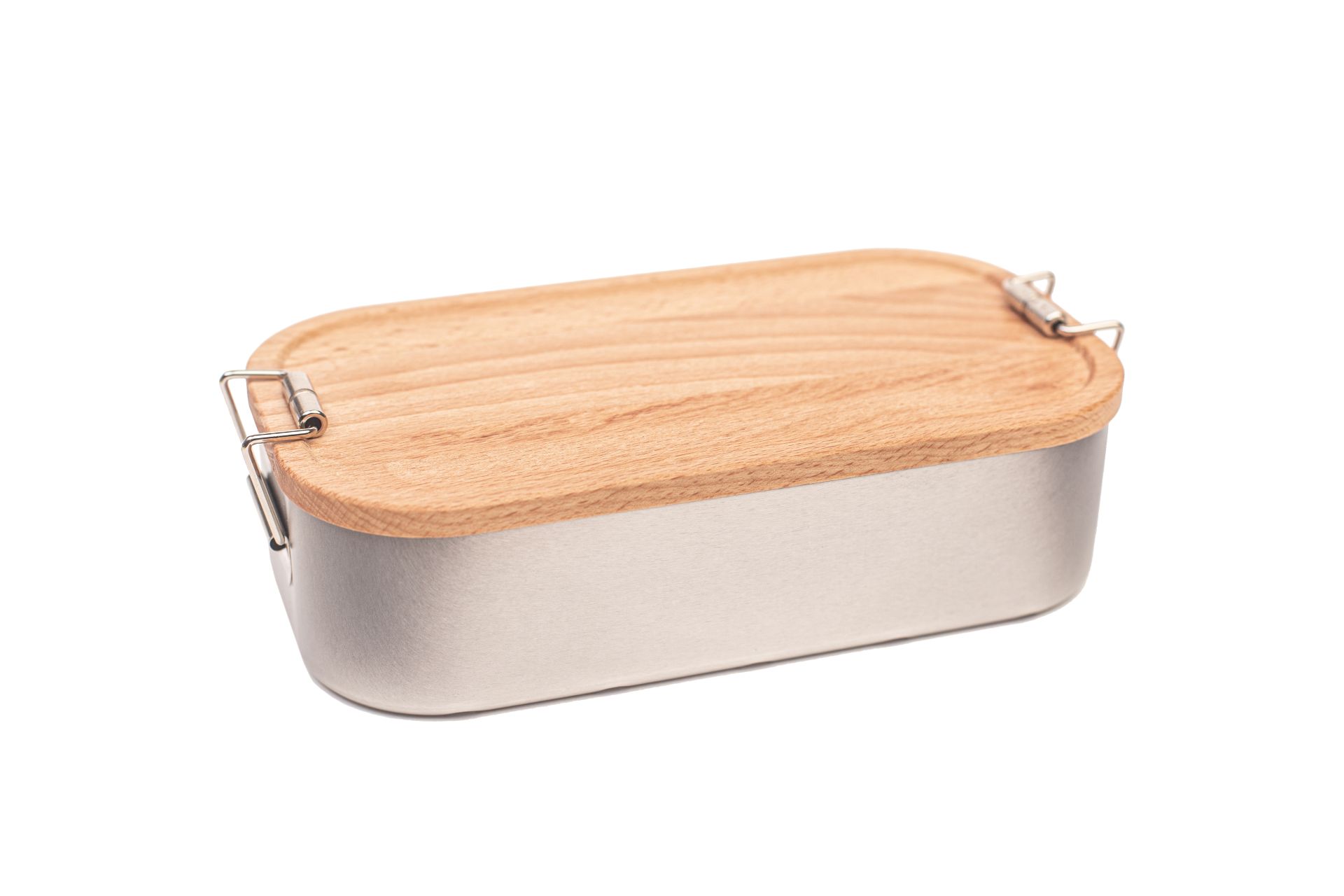 Lunchbox with beech lid