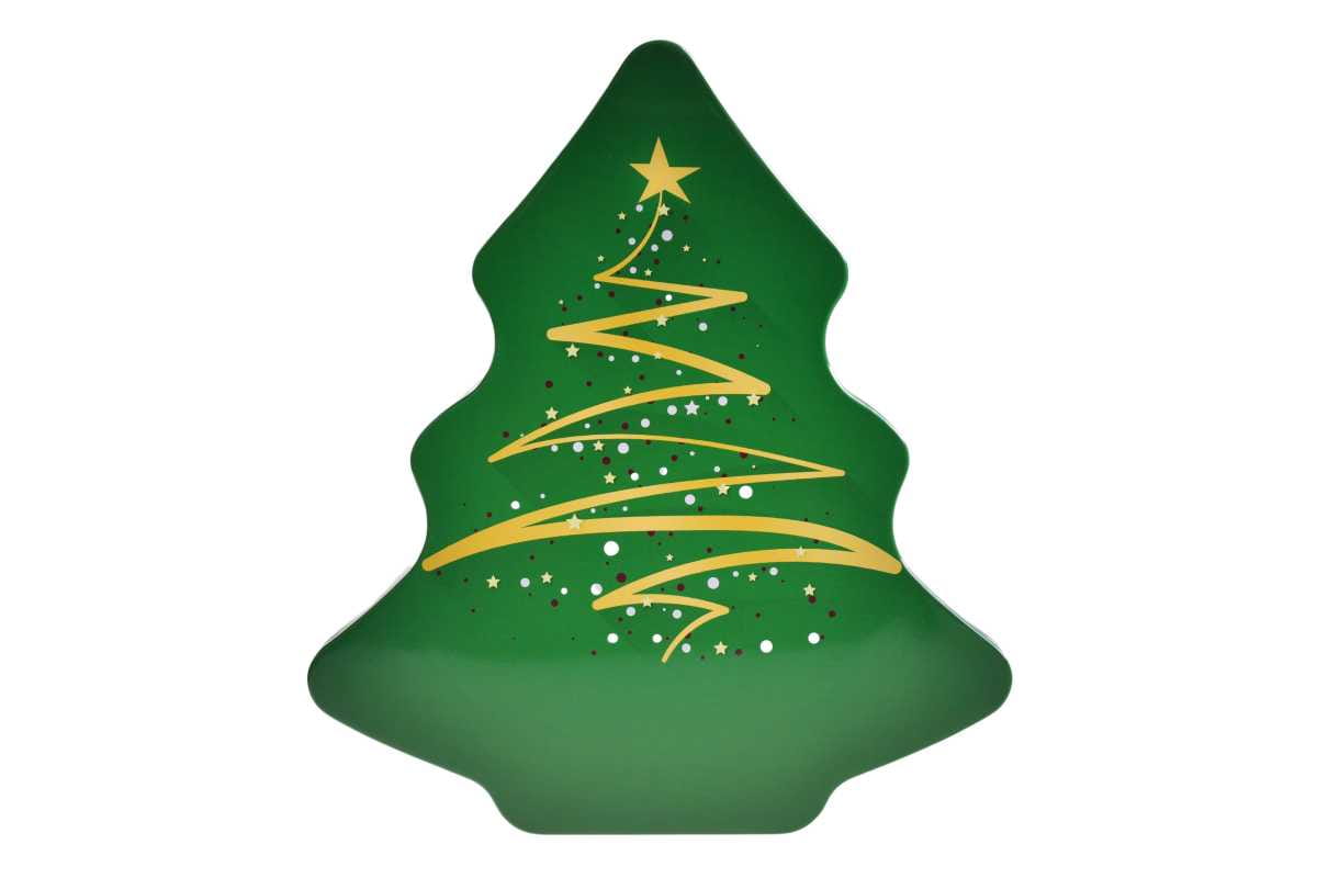 Christmas Tree Tin Case