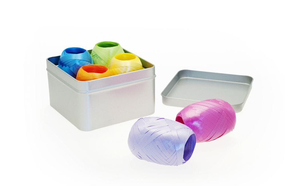 Square Tin Box for Accessories